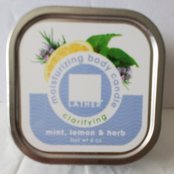 Moisturizing Mint Lemon & Herb Candle - Picture 1 of 3